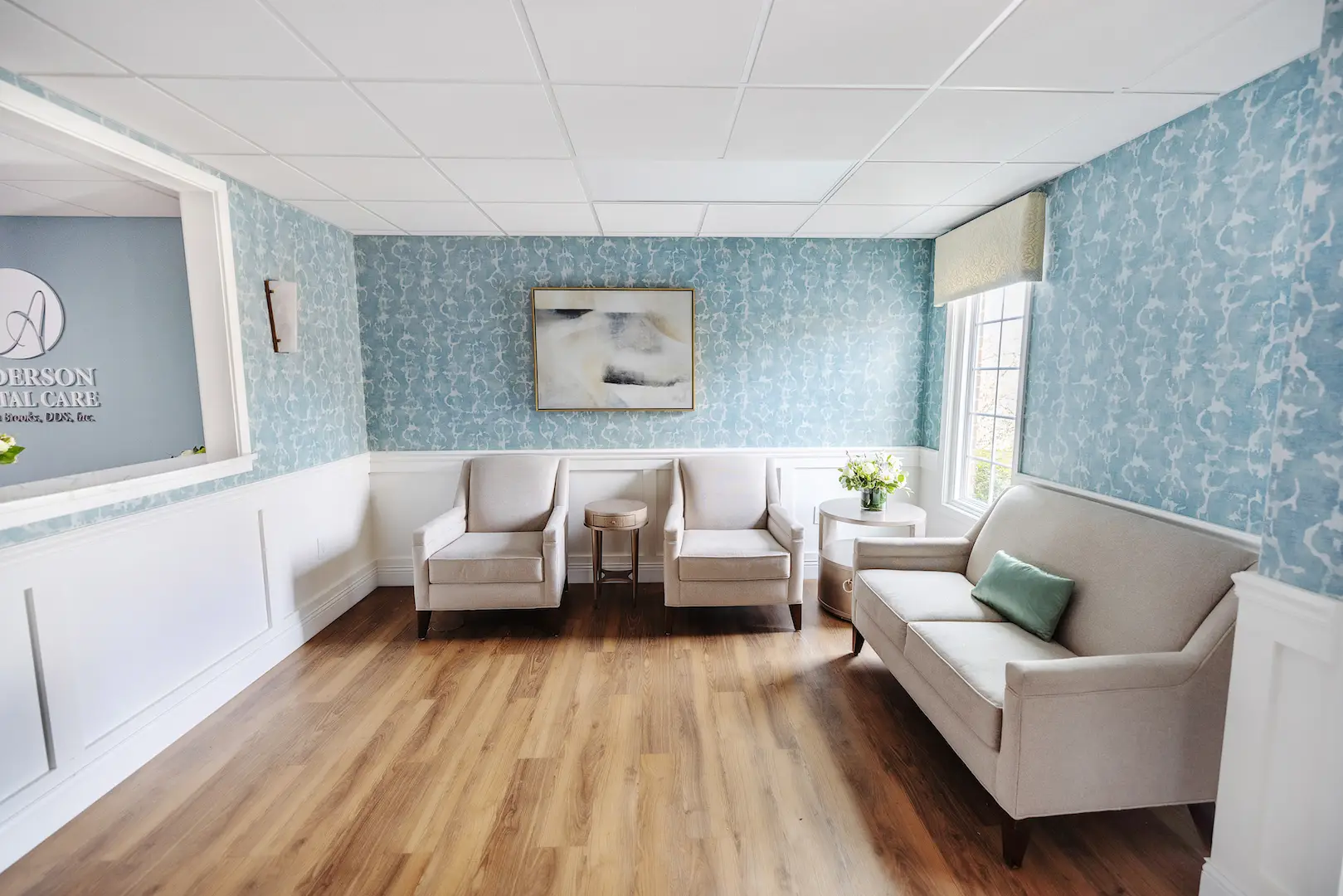 Anderson Dental Care waiting room